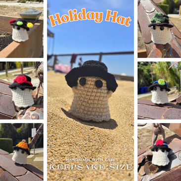 Ghostie Multiple Holiday Beanie